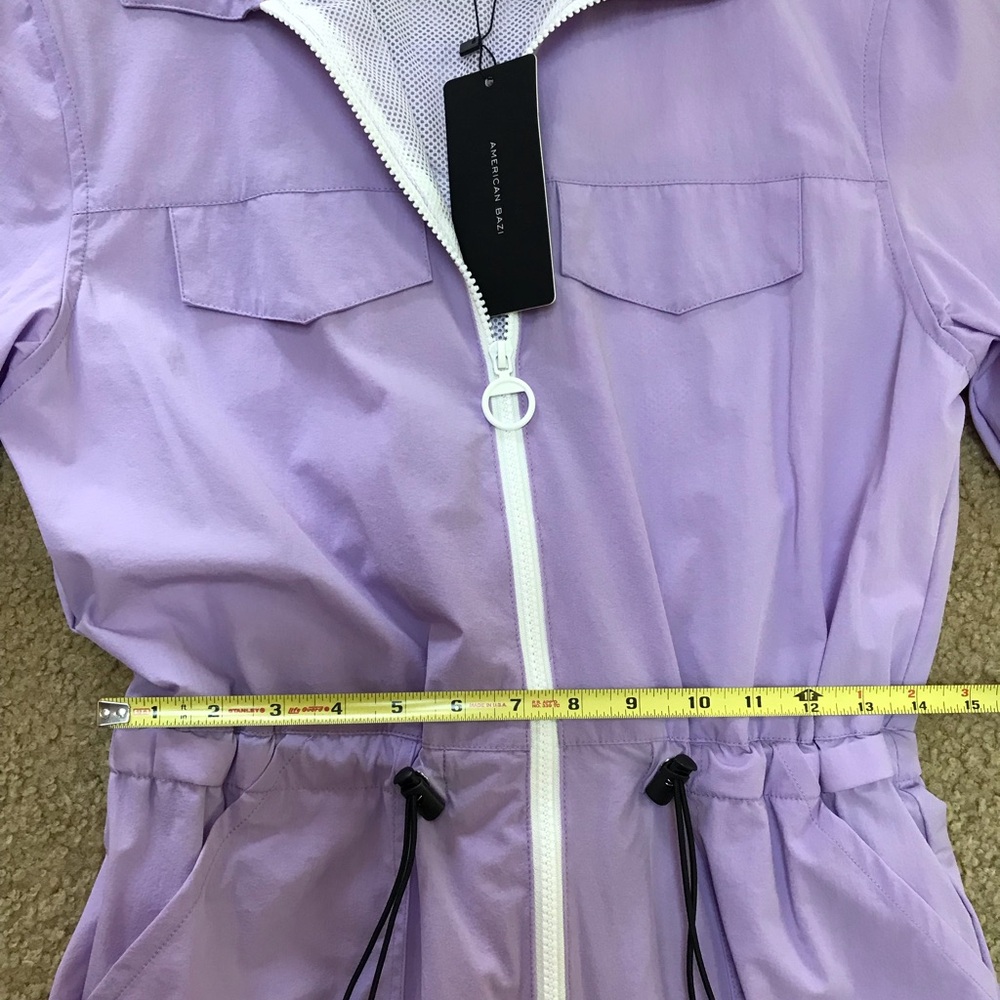 Forever 21 Lavender Zip-Front Utility Jumpsuit - Picture 6 of 10